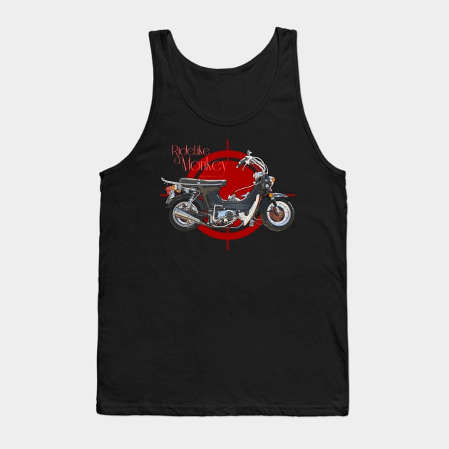 Ride like a Monkey Tank Top by Akira31